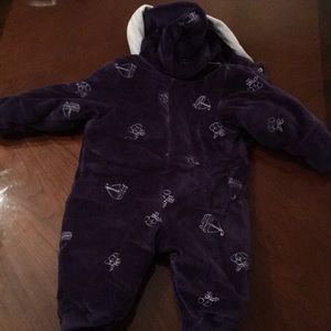 Infant snow suit